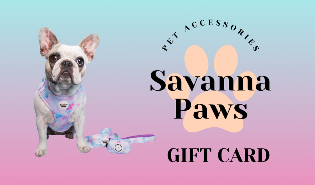 Savanna Paws Gift card