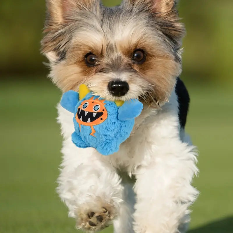 Cute And Fun Dog Plush Toy With a Ball