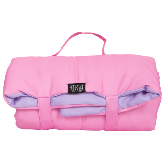 ON-THE-GO PET MAT: Pink & Purple