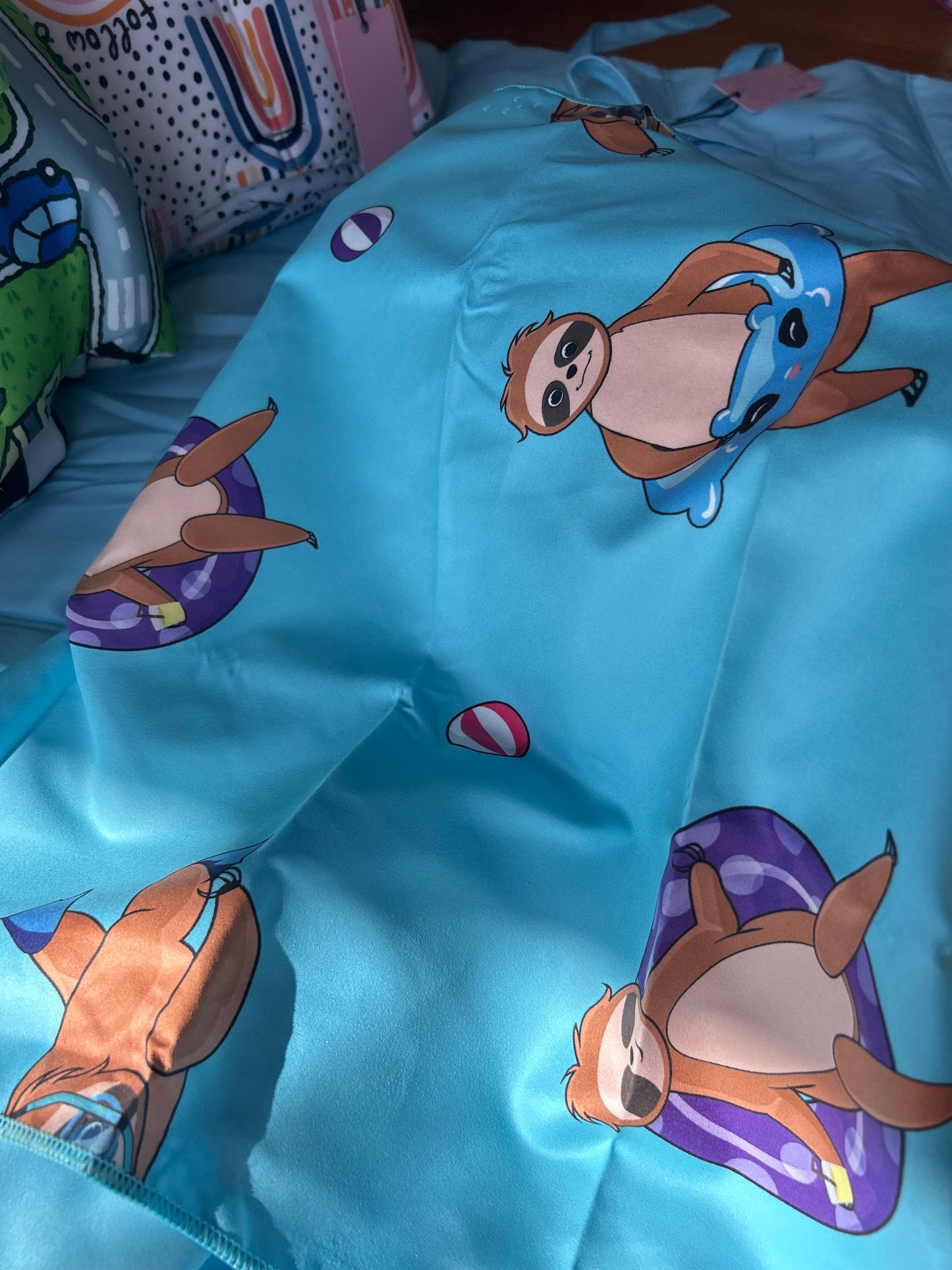 Pet Towel - Pool Sloths