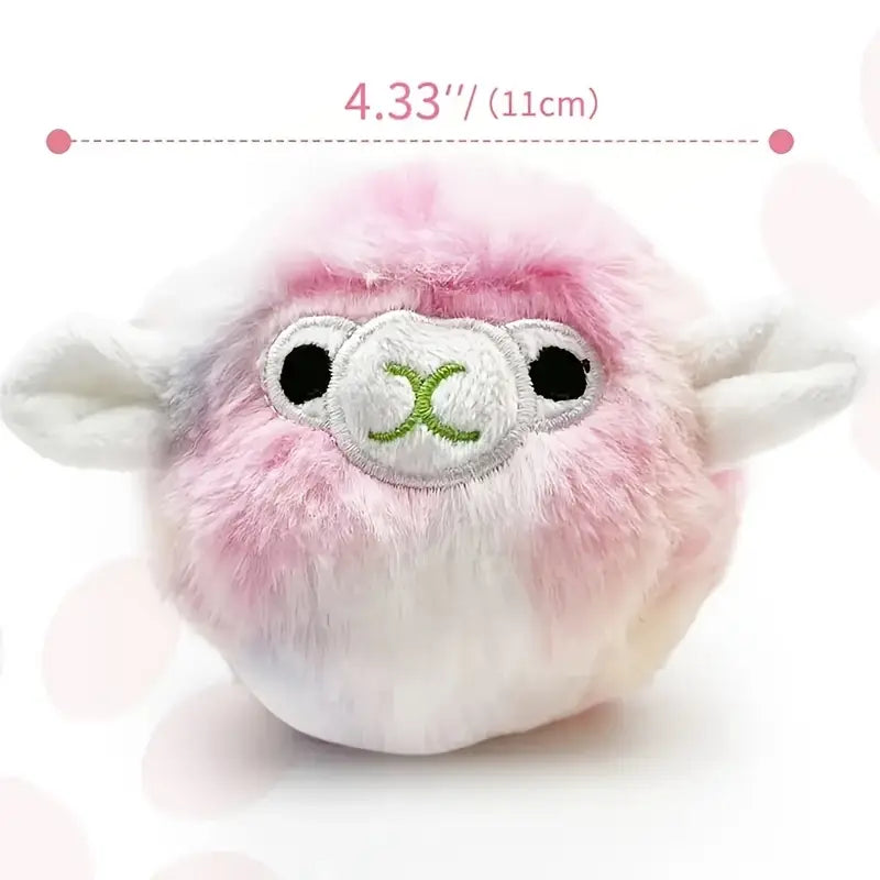 Squeaky Alpaca Dog Toy