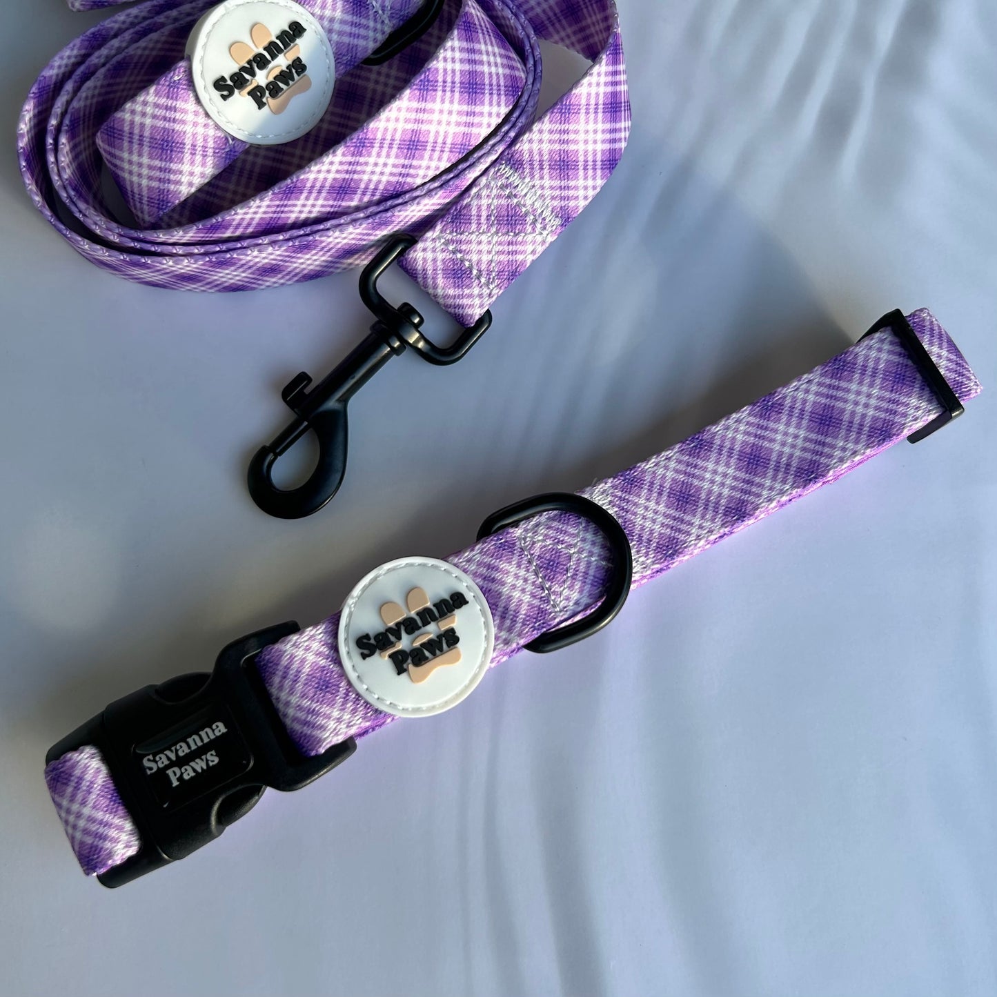 Lilac Plaid - Collar