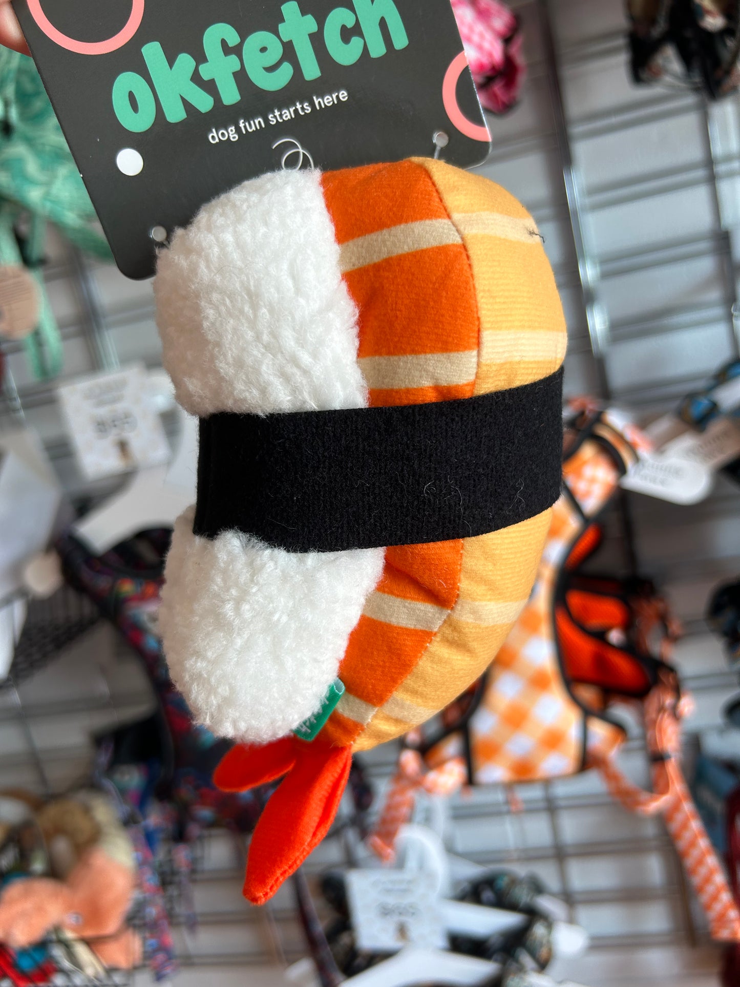 Sushi Pet Toy