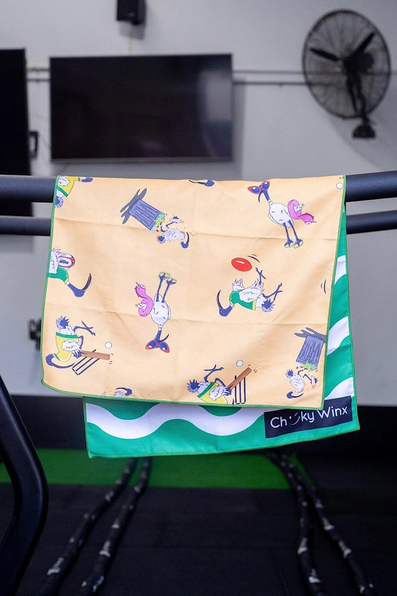Pet Towel - Athletic Bin Chickens
